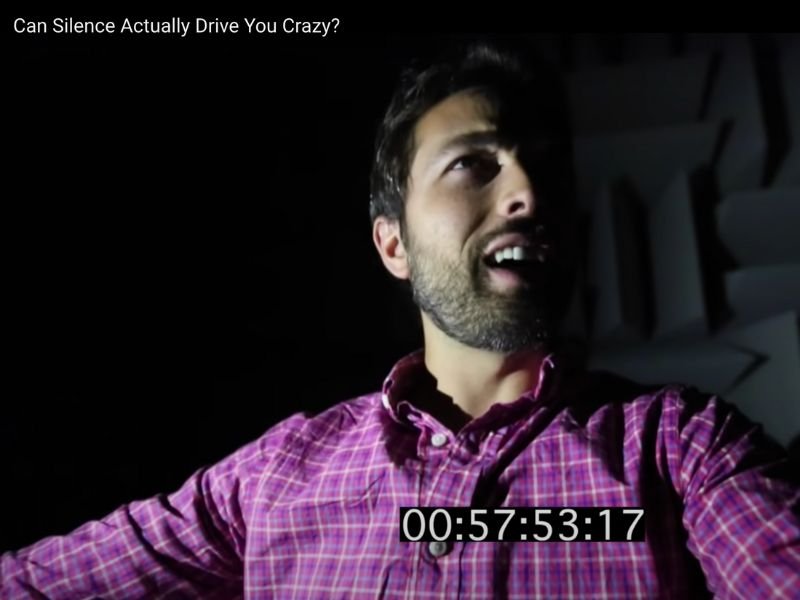 People go crazy spending time in quietest room