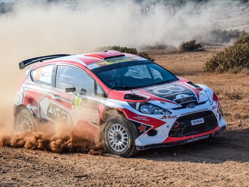 rally race car