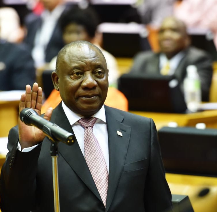 Presidential inaugauration Ramaphosa