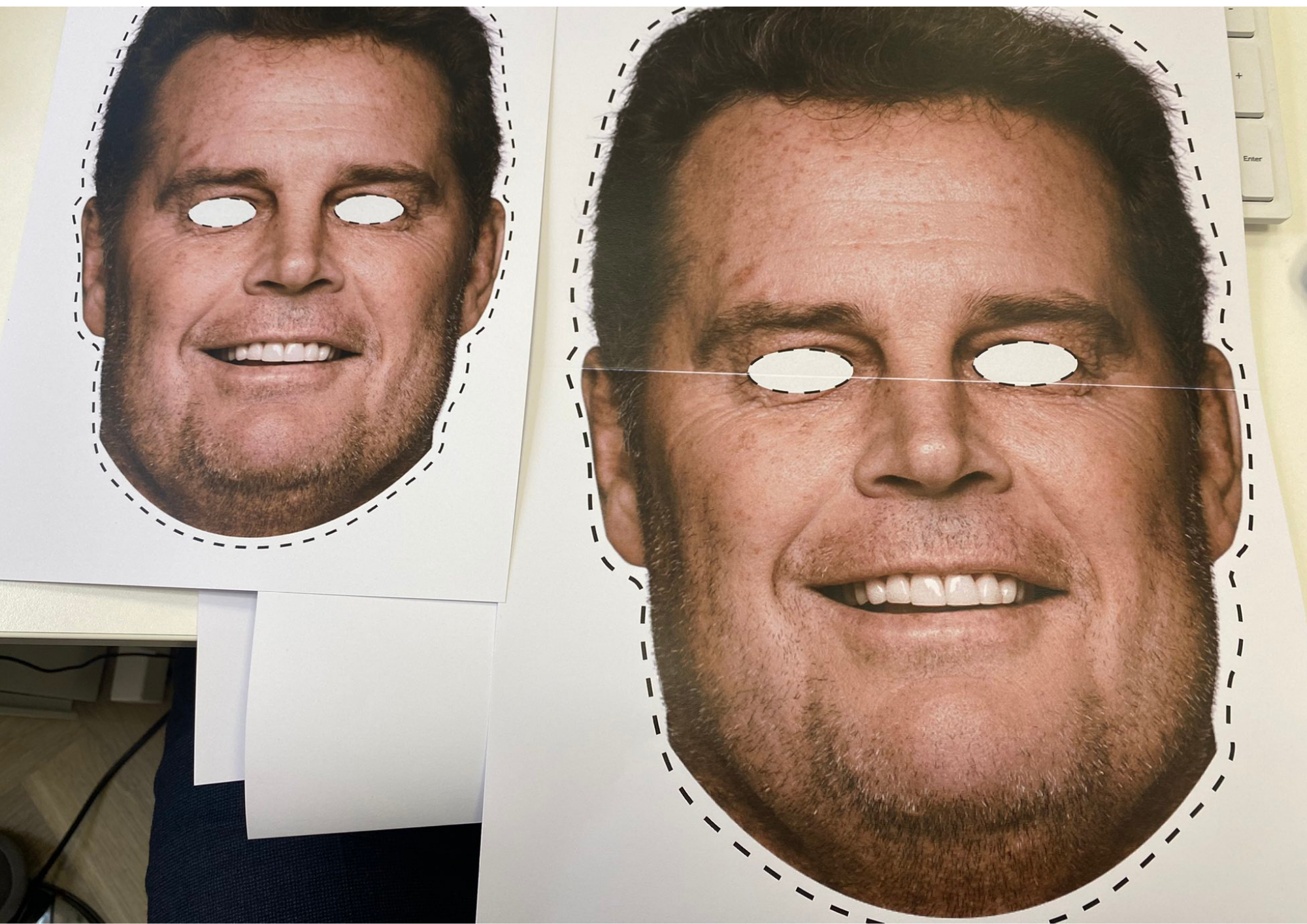 Rassie Erasmus masks