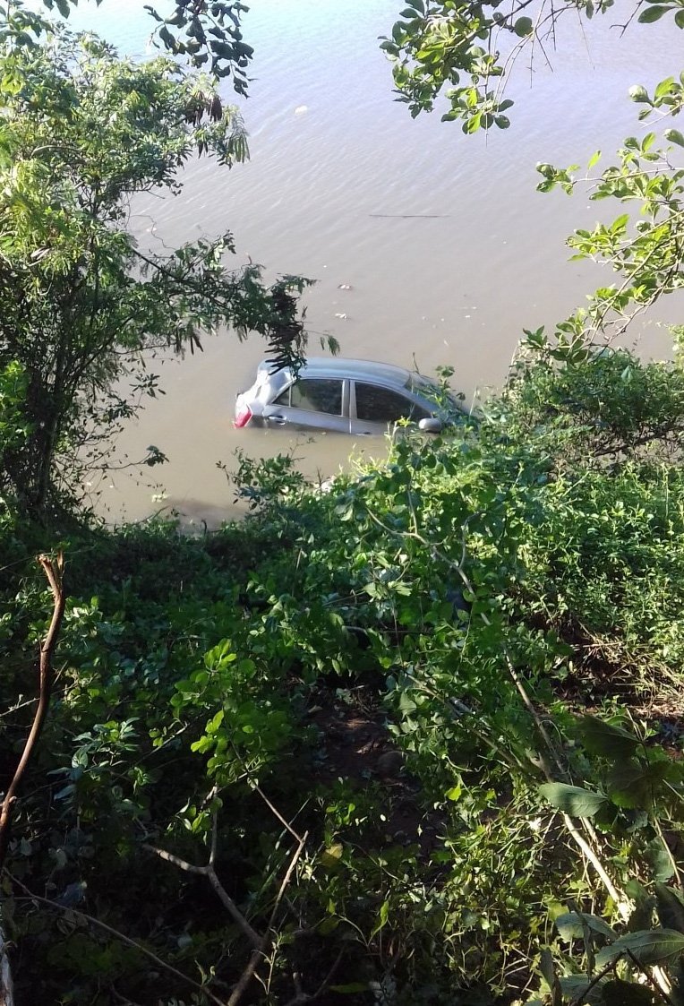 Car plunges into river in Riverside Road crash
