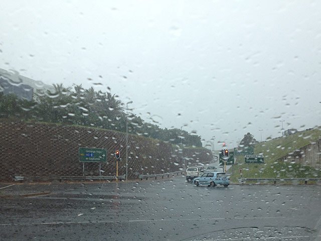 It's a rainy day