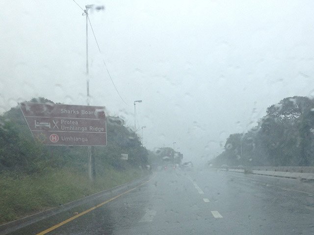 New record rainfall in July for Durban