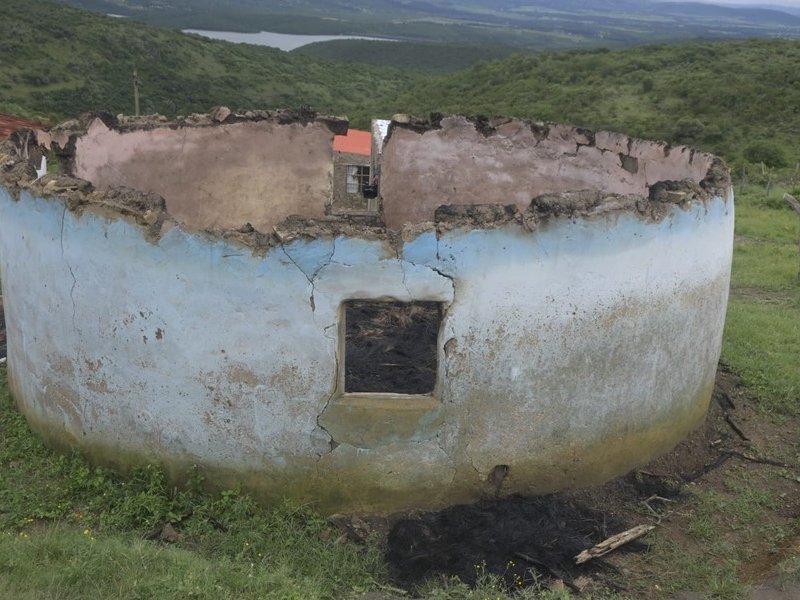 home struck by lightning