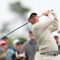 Defending Masters champion Rory McIlroy practice round 2026