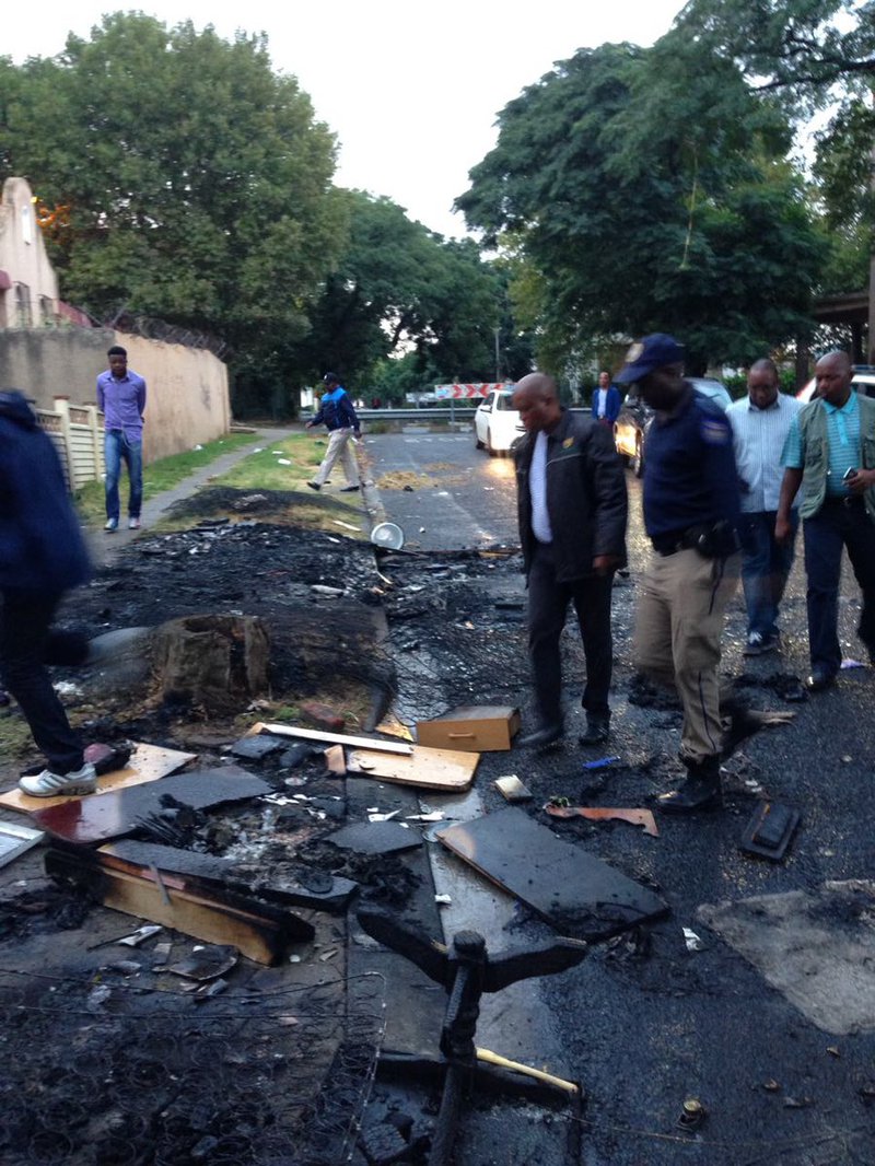 Rosettenville unrest 1