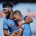 Bulls players Ruan Nortje and Willie Spies