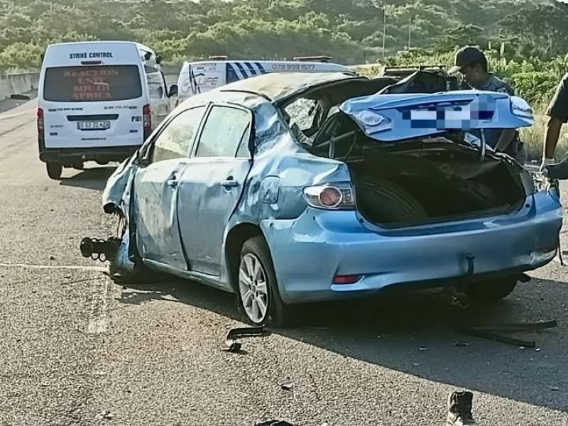 14 Year Old killed while driving intoxicated father on the M25 KwaMashu