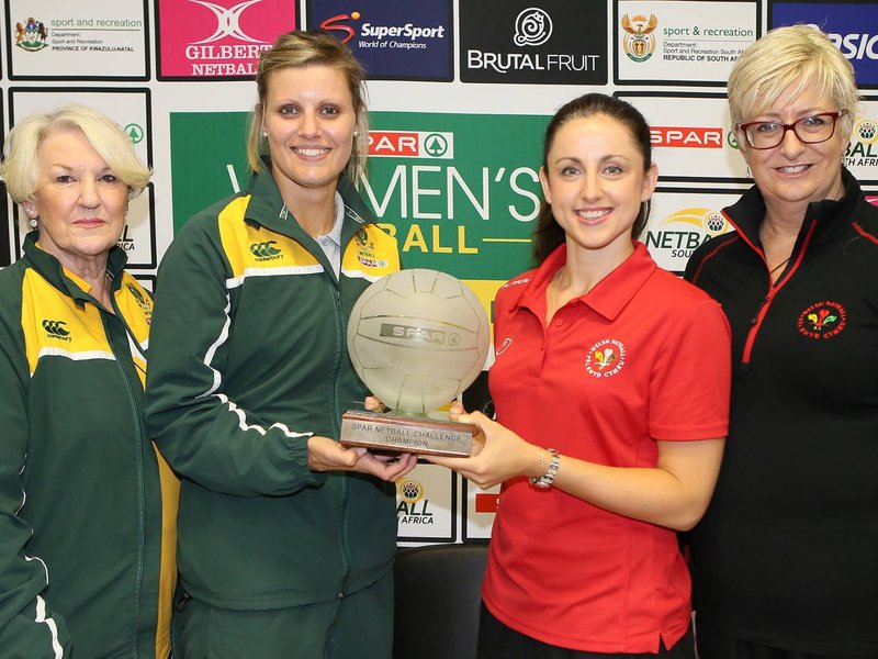 SA vs Wales netball