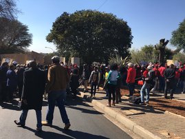 SACP protest at SABC_jacanews
