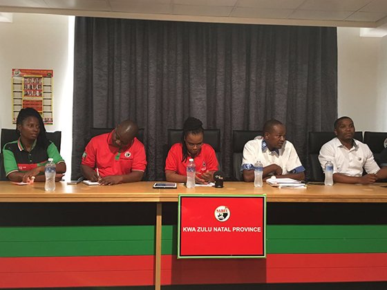 Sadtu briefing on Jobs for Cash report