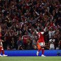 Bukayo Saka scores for Arsenal in opening game of Premier League August 2026