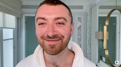 Watch: Sam Smith shares simple skin and make-up routine
