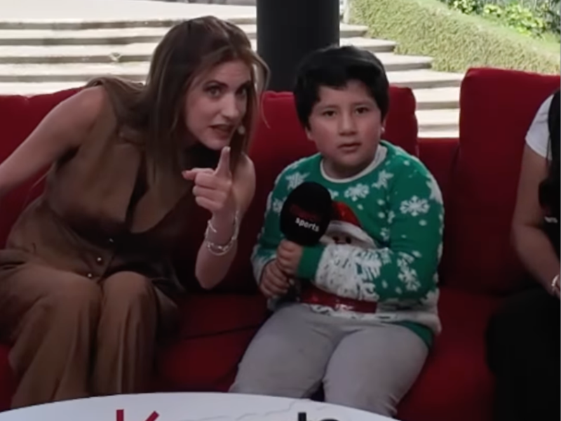 Young football fan captures hearts with viral World Cup moment