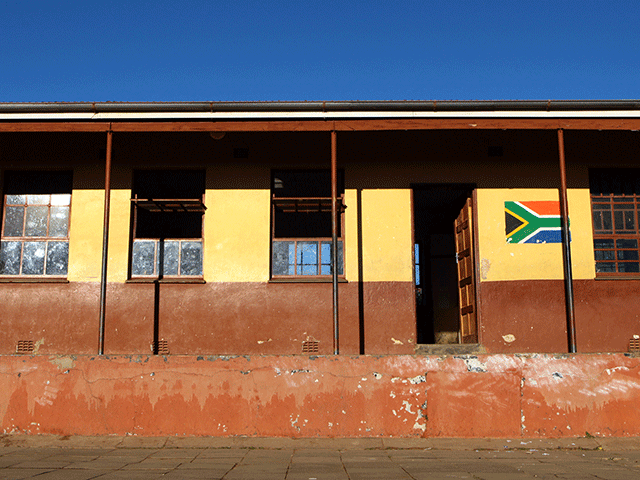 Classroom in South Africa