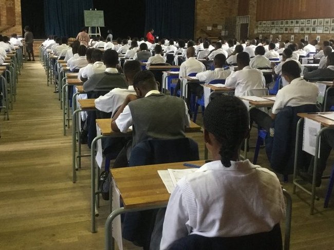 School exam file photo