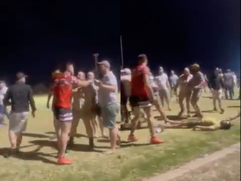 VIDEO: Massive brawl breaks out at school rugby game