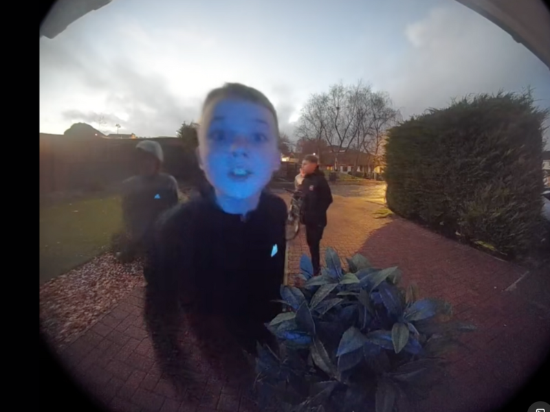 Group of school boys spreading cheer become viral Christmas sensation