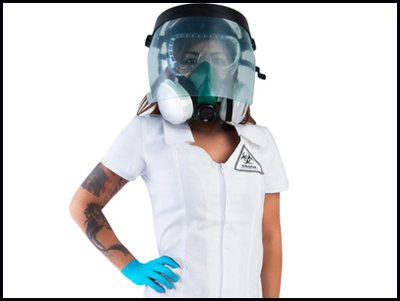Ebola nurse' Halloween costume