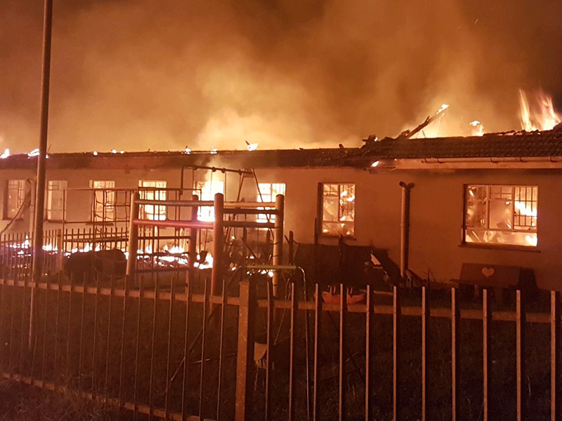 Edith Benson Children's Home fire