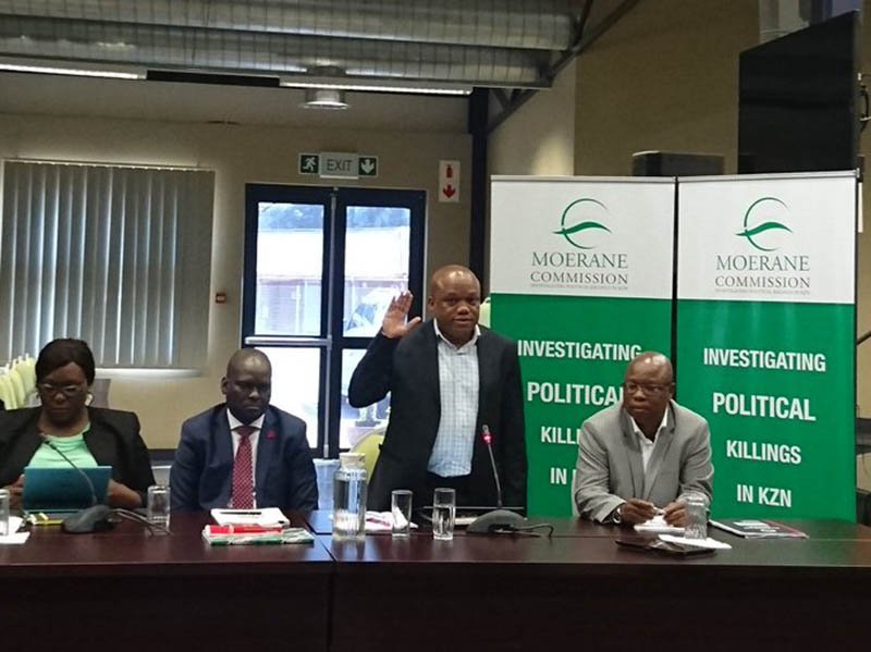 Sihle Zikalala testifies at Moerane Commission