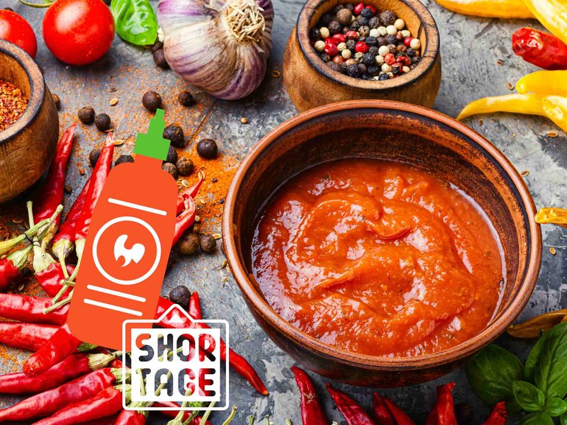 Worldwide Siracha shortage