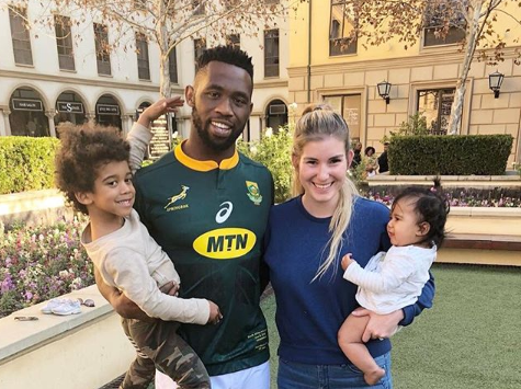 Siya and Rachel Kolisi