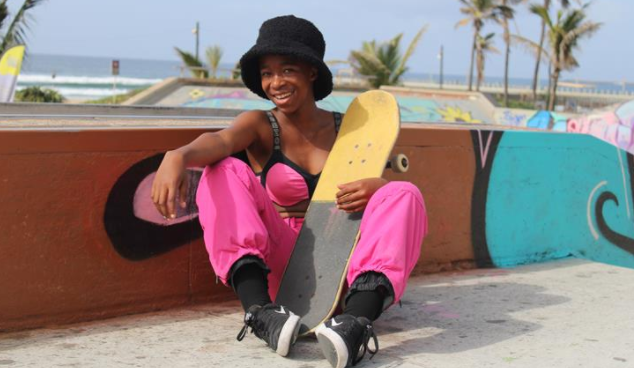 Durban skater girl inspires other girls