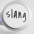Slang stock image