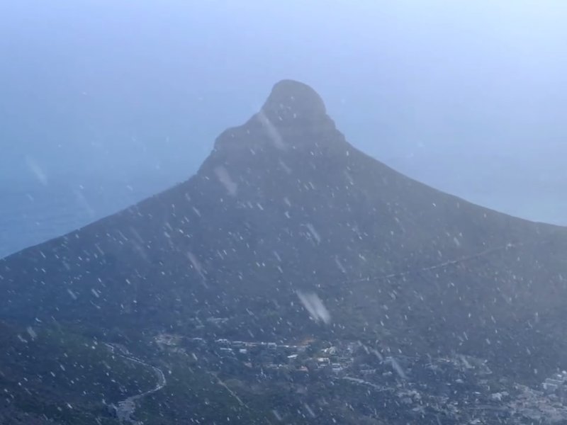 Snow Table Mountain