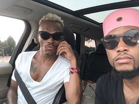 Somizi and his fiance Mohale