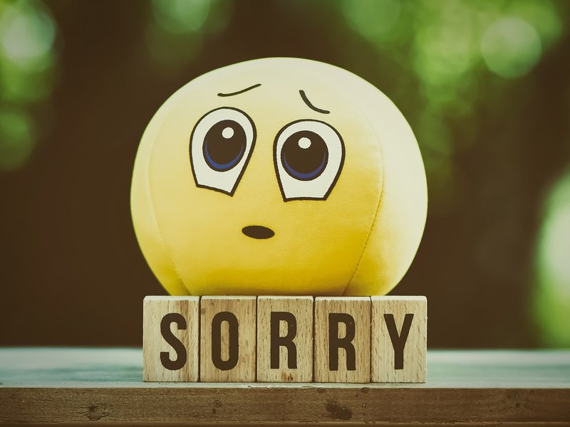 What do you do when someone apologizes for something they've done ...