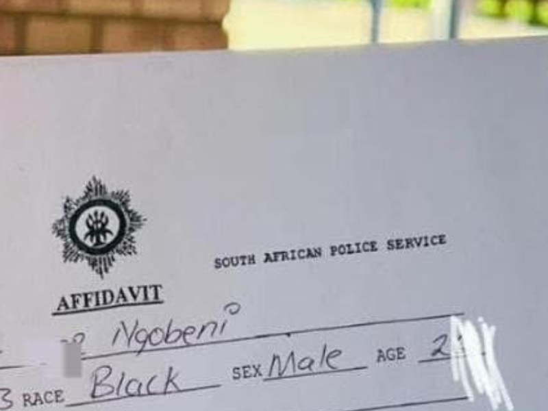 Woman uses SAPS for love