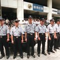 Police officers in South Korea