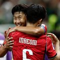 Son Heung-min celebrates goal for South Korea at 2026 World Cup
