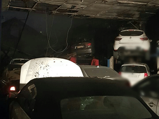 Stanger Street building fire