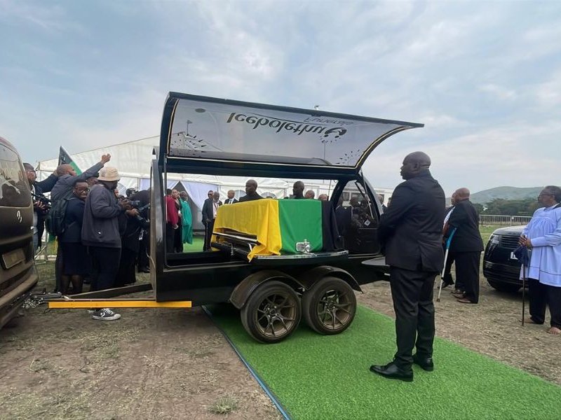 Nathi Mthethwa Funeral