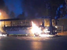 3 gunmen on the run after fatal Lawley bus shooting Sta bus burning