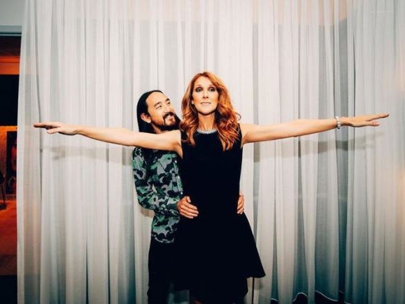 Celine Dion Steve Aoki