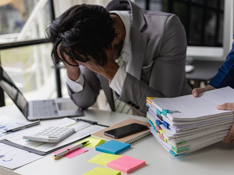 Stressed out at work