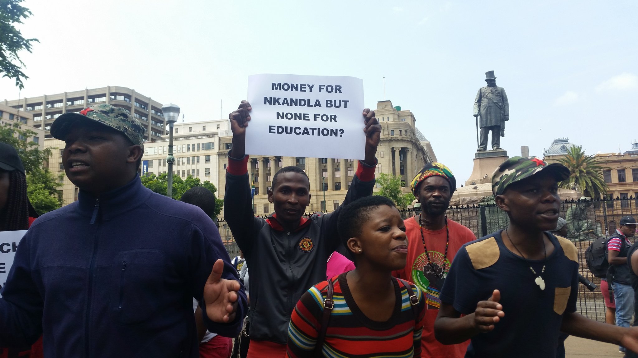 Student Fees March Union Buildings 1