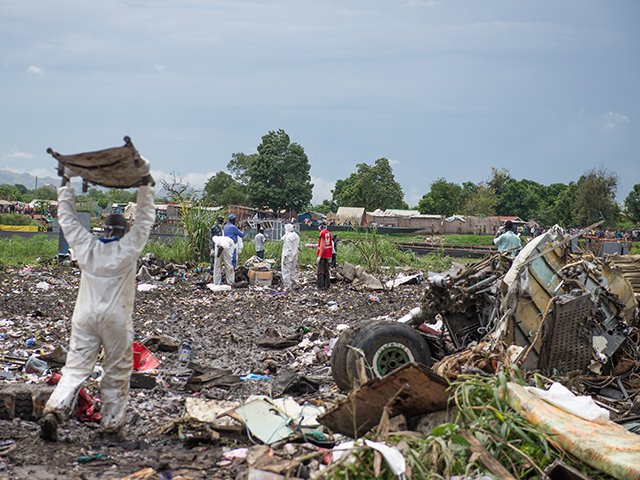 Sudan plane crash , afp