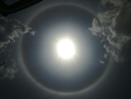 Sun halo Twitter