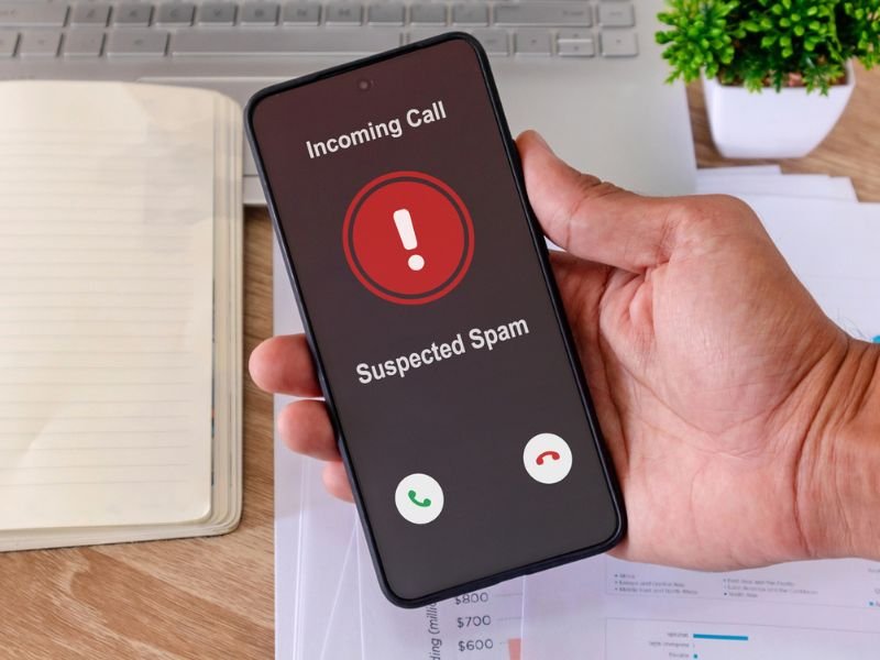 Suspected spam incoming call