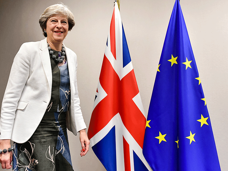 Theresa May, Brexit