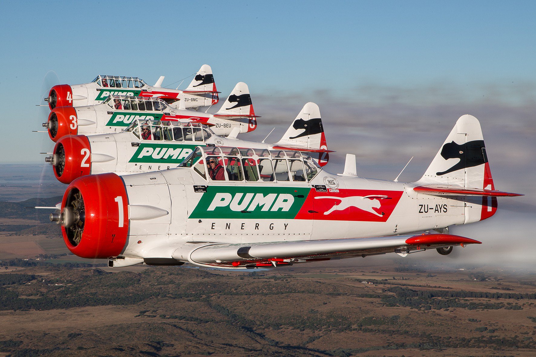 Planes at virginia airshow