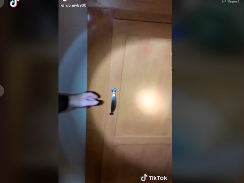TikTok scary room