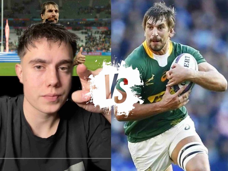 UK Tiktoker vs Eben Etzebeth