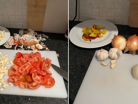 Tito Mboweni cooking