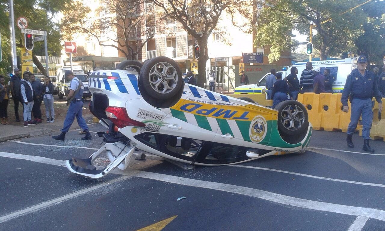 TMPD vehicle overturned 2_supplied